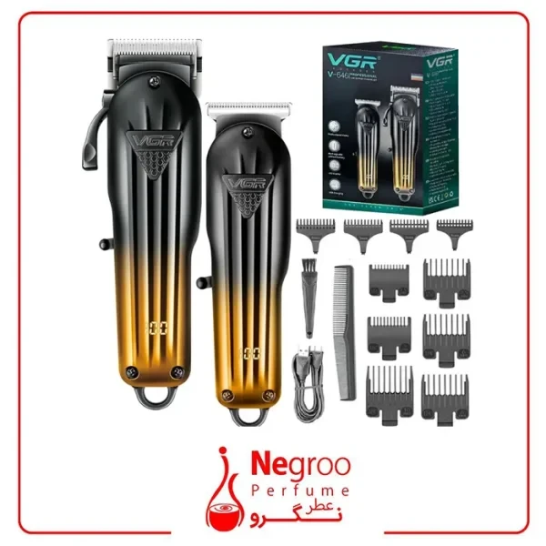 ماشین اصلاح سر و صورت دوقلو وی جی آر مدل V-646