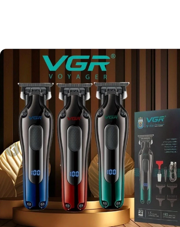 ماشین اصلاح سر و صورت وی جی آر مدل V-998