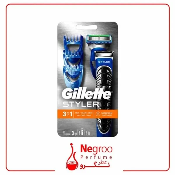 ماشین اصلاح صورت ژیلت مدل Proglide Styler به همراه خوتراش