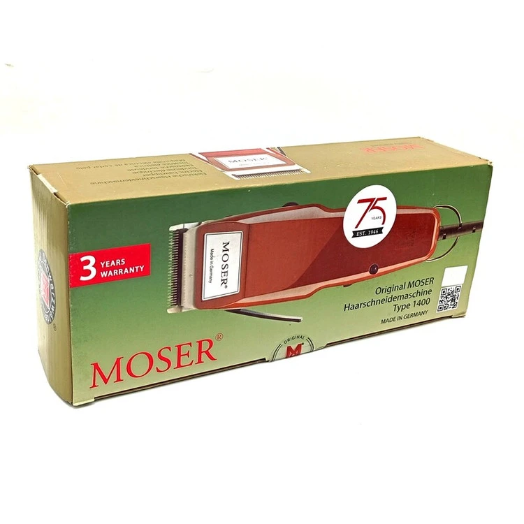 ماشین اصلاح موزر آلمان MOSER 1400 قابل استفاده سر و صورت بدن تیغ خود تیز شونده