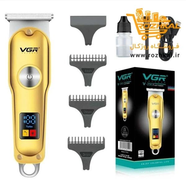 ماشین اصلاح موی سر و صورت وی جی آر مدل VGR-290