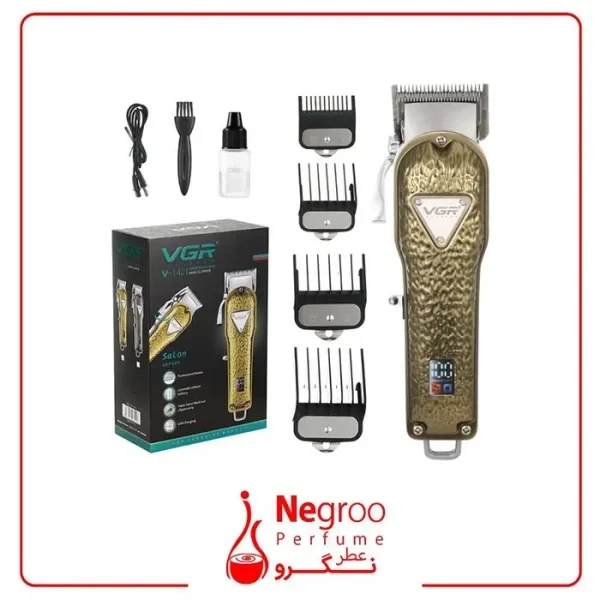 ماشین اصلاح موی سر و صورت وی جی ار مدل V-142
