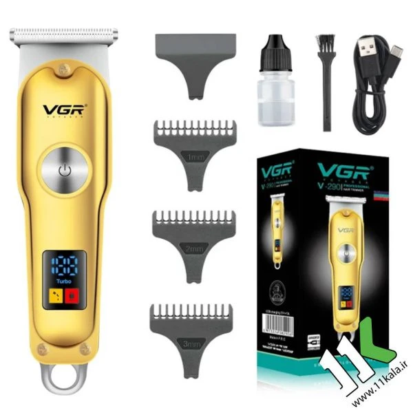 ماشین اصلاح موی سر و صورت وی جی ار مدل V-290