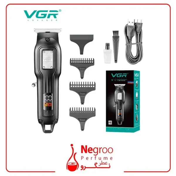 ماشین اصلاح موی سر و صورت وی جی ار مدل V-918