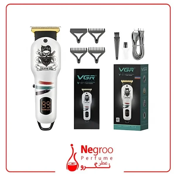 ماشین اصلاح موی سر و صورت وی جی ار مدل V-971