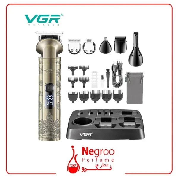 ماشین اصلاح موی سر و صورت وی جی ار مدل v-109