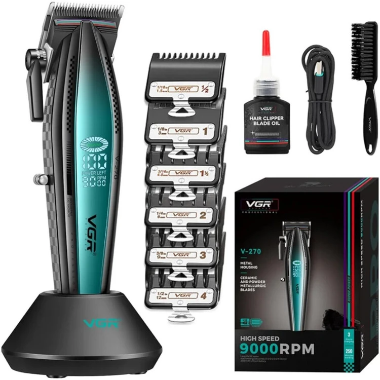 ماشین اصلاح موی سر و صورت وی جی ار مدل v-270