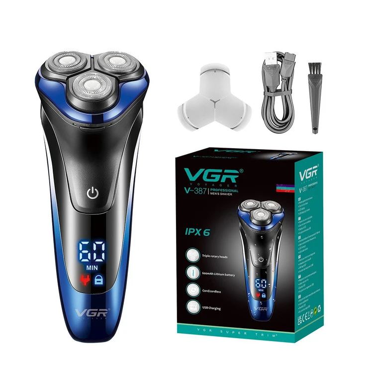 ماشین اصلاح موی صورت وی جی آر مدل V-387 اصل اورجینال به ضمانت اصالت کالا
