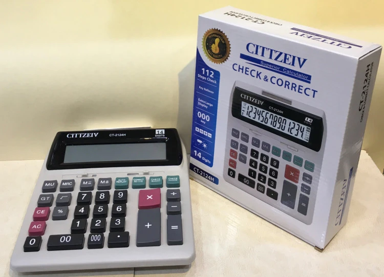 ماشین حساب سیتزیو مدل CT-2124H