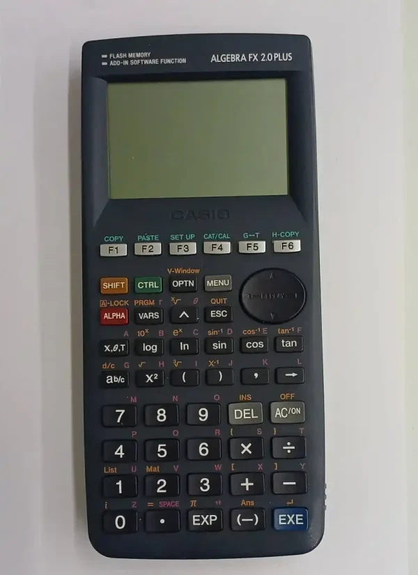 ماشین حساب مهندسی کاسیو Casio الجبرا FX2.0 PLUS(کارکرده-کم کار)