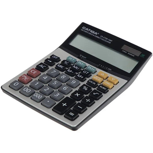 ماشین حساب کاتیگا مدل CD-2728-16RP