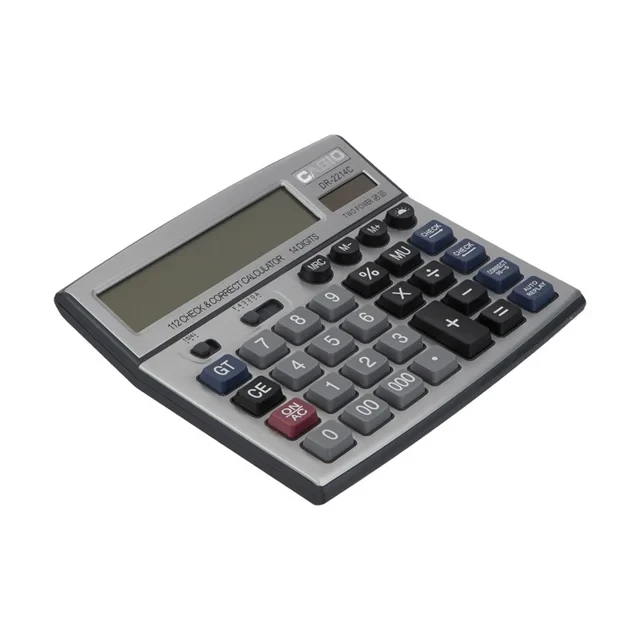 ماشین حساب کاسیو مدل DR-2214C