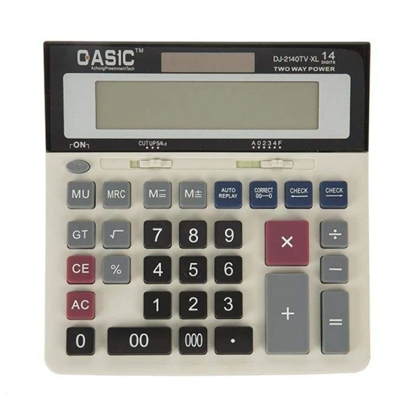 ماشین حساب کاسیک مدل DJ-2140TV.XL