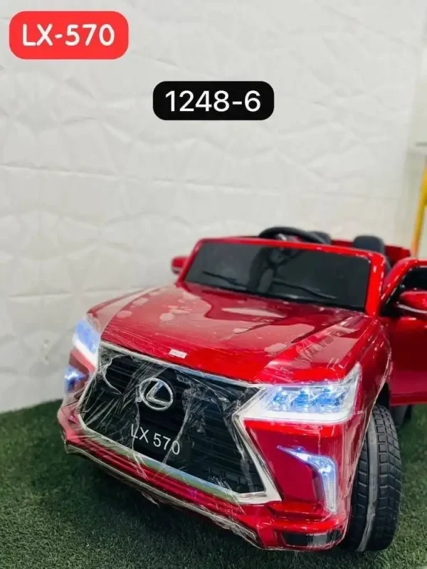 ماشین شارژی لکسوس مدل LX570 مناسب کودک با ۴ موتور