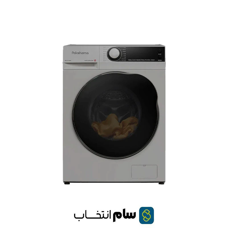 ماشین لباسشویی 8 کیلوگرم اتوماتیک پاکشوما مدل U-8X