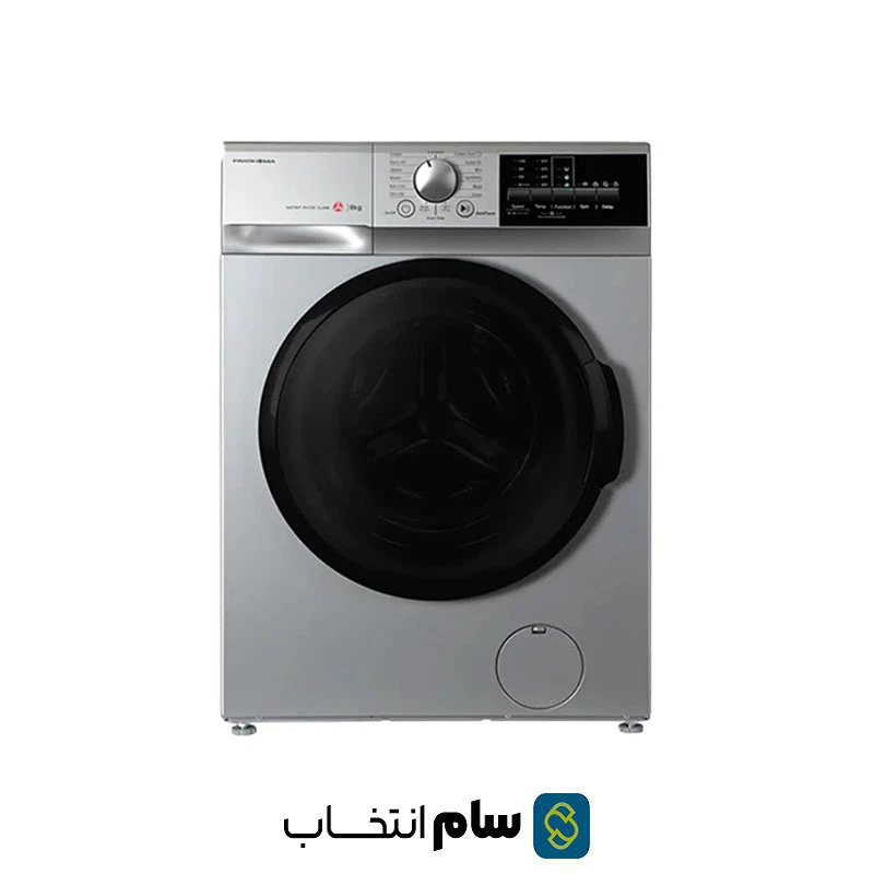 ماشین لباسشویی 8 کیلوگرم اتوماتیک پاکشوما مدل i8 X