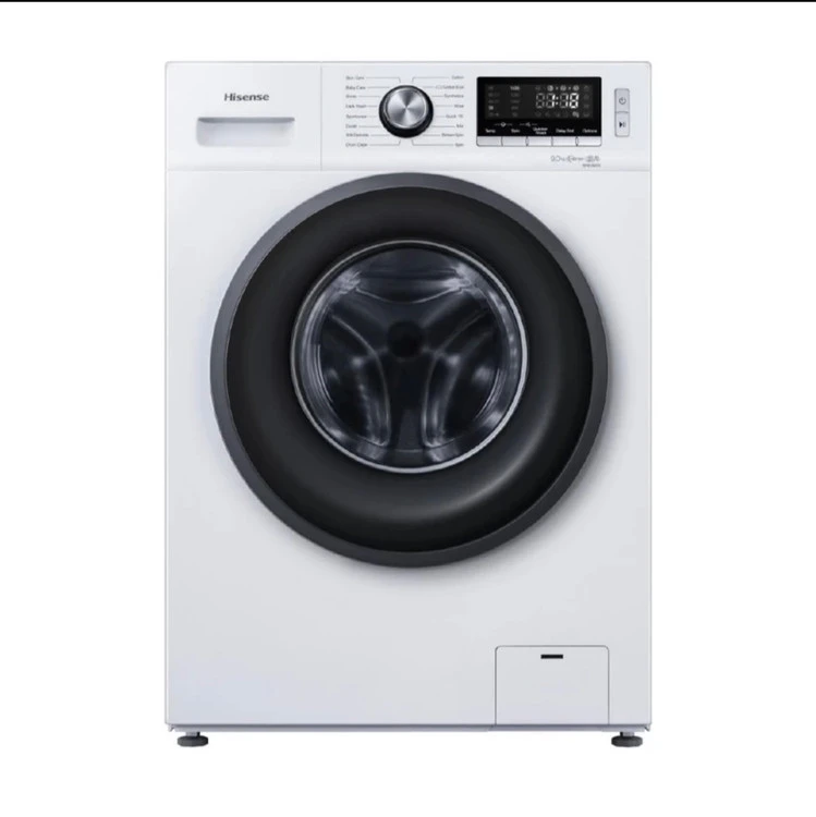 ماشین لباسشویی 8 کیلوگرمی هایسنس مدل WFKV8010D، دارای 15 برنامه اصلی