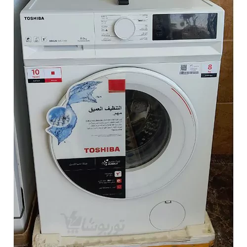 ماشین لباسشویی توشیبا مدل TW-BL90A4B ظرفیت 8 کیلوToshiba TW-BL90A4B washing machine