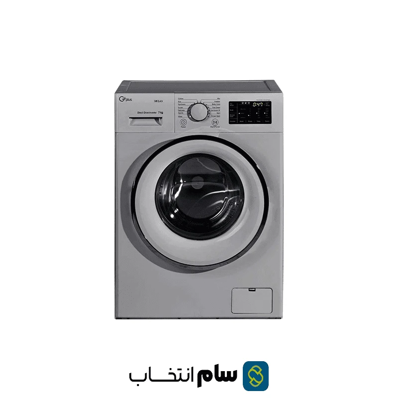 ماشین لباسشویی جی‌پلاس مدل GWM-L7025T ظرفیت 7 کیلوگرم