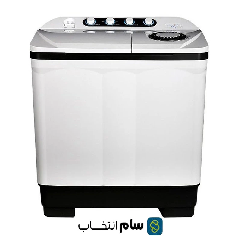 ماشین لباسشویی دو قلو 21 کیلوگرم پاکشوما مدل FA21