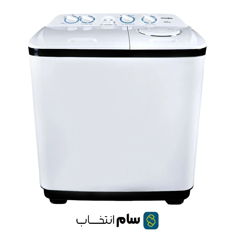ماشین لباسشویی دو قلو 9.6 کیلوگرم پاکشوما مدل NA9