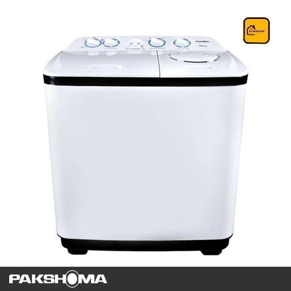 ماشین لباسشویی دوقلو پاکشوما 9.6 کیلویی مدل PTN-9604AJ