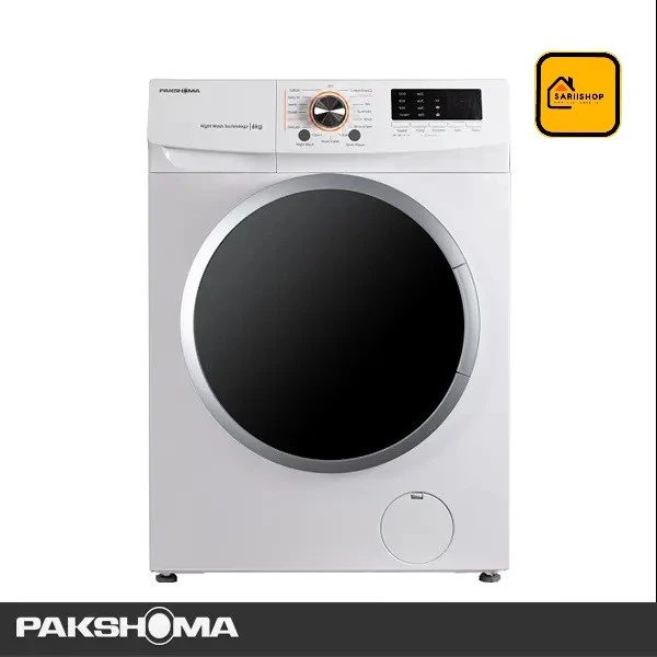 ماشین لباسشویی پاکشوما 6 کیلویی مدل TFU-65100 WT