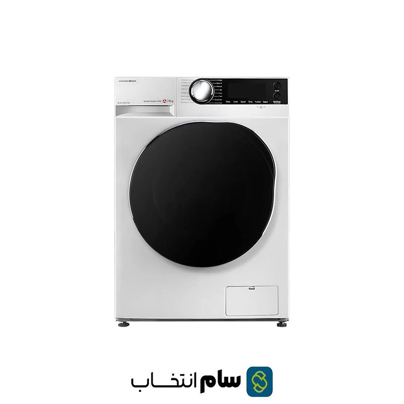ماشین لباسشویی پاکشوما مدل BWF-40107WT ظرفیت 9 کیلوگرم
