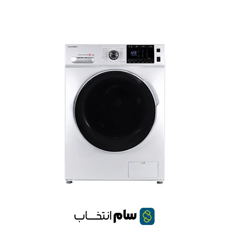 ماشین لباسشویی پاکشوما مدل BWF-40901WT ظرفیت 9 کیلوگرم