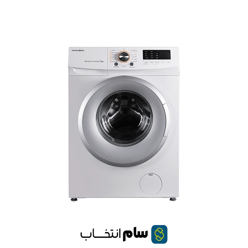 ماشین لباسشویی پاکشوما مدل TFU-73200WS ظرفیت 7 کیلوگرم