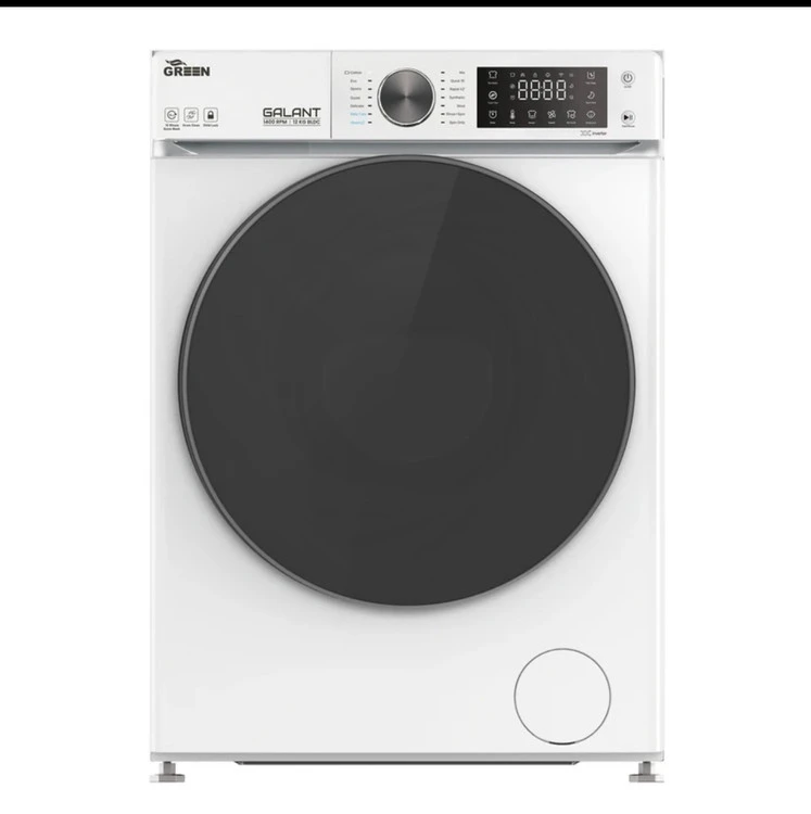 ماشین لباسشویی گرین مدل GWM120BL1400 ظرفیت 12 کیلوگرم