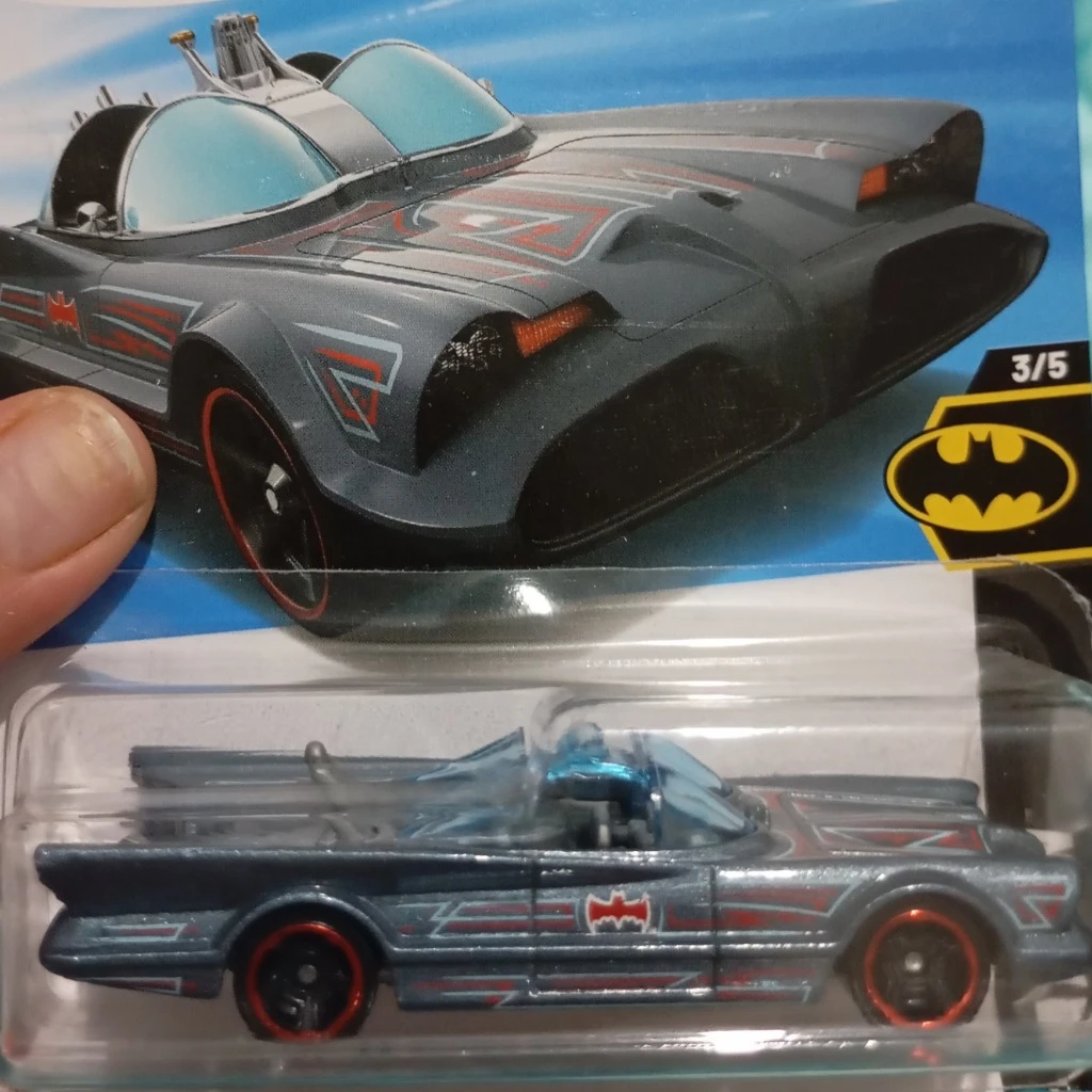 ماشین هات ویلز 2025 اصلی اوریجینال Hotwheels TV Series Batmobile