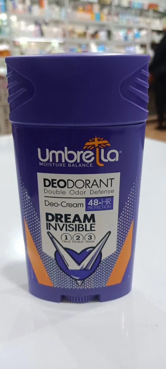 مام دئودورانت کرمی آمبرلا مدل Dream Invisible | Umbrella Dream Invisible Deodorant Cream