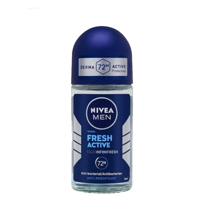 مام رول ضد تعریق 50 میل نیوآ Nivea مدل Fresh Actlve