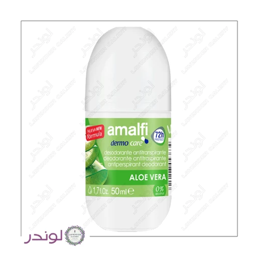 مام رول ضد تعریق آمالفی Aloe Vera | خنک + آبرسان پوست حساس