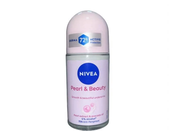 مام رول ضد تعریق زنانه 50 میل نیوآ Nivea مدل Pearl & Beauty
