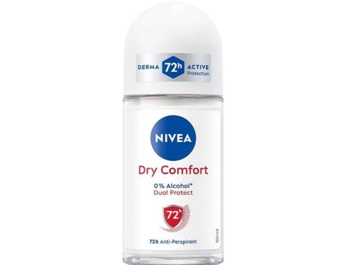 مام رول ضد تعریق زنانه نیوآ مدل DRY COMFORT 72 حجم 50mL