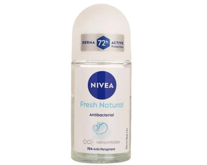 مام رول ضد تعریق زنانه نیوا Nivea مدل Fresh Naturalفرش نچرال 50ml