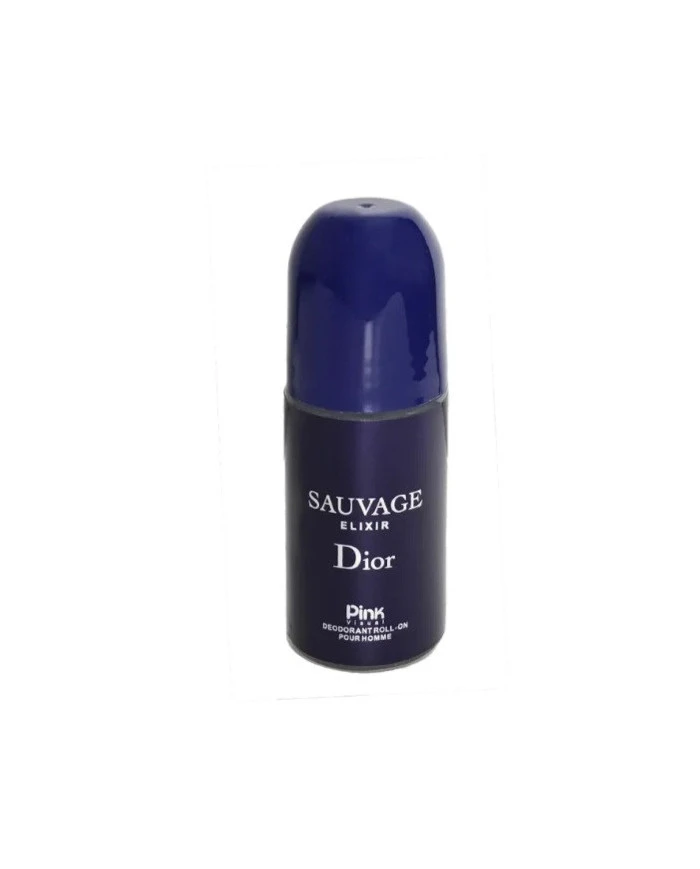 مام رول ضد تعریق مردانه پینک ویژوآل مدل Dior Sauvage Elixir حجم 60 میل