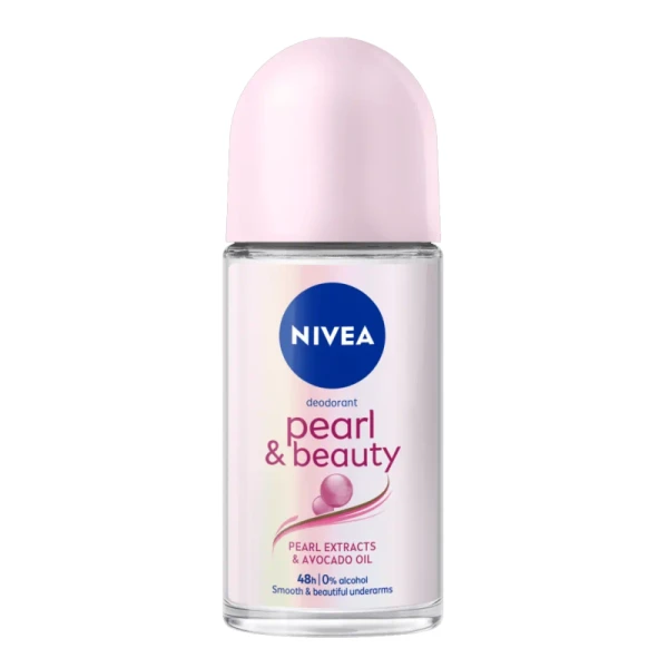 مام رول ضد تعریق نیوا مدل Pearl & Beauty حجم 50 میل