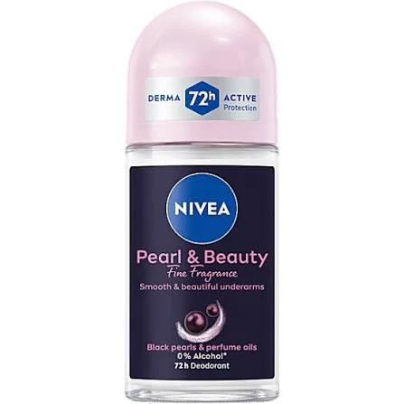 مام رول ضدتعریق زنانه نیوآ مدل پرل اند بیوتی Pearl & Beauty نیوا حجم 50 میل