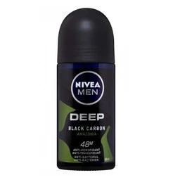 مام رول مردانه نیوآ Nivea مدل دیپ بلک کربن آمازونیا حجم 50 میل