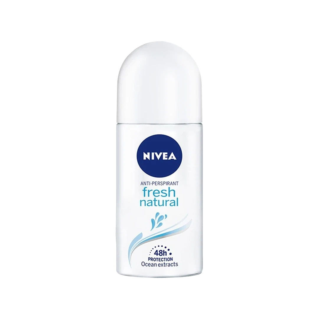 مام رولی ضد تعریق زنانه نیوا مدل fresh natural حجم 50 میل