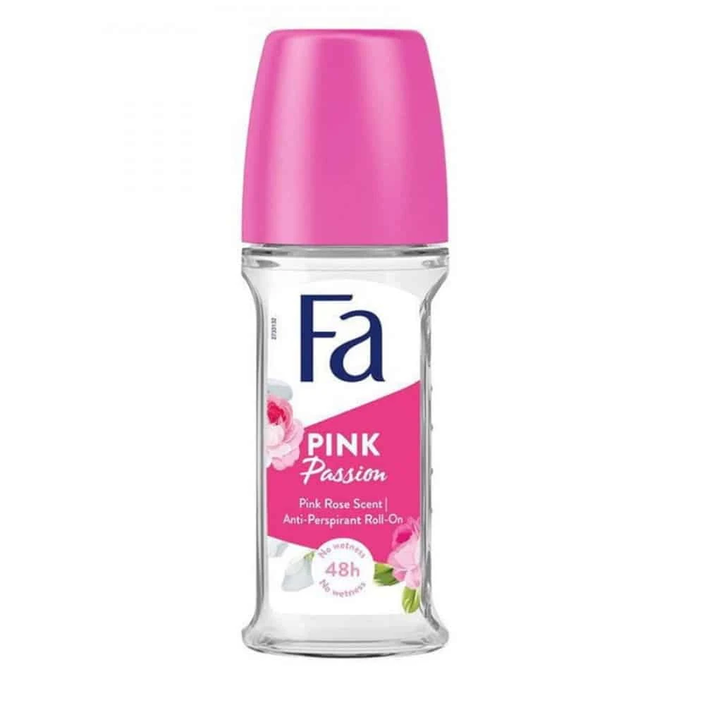 مام رولی فا Fa زنانه مدل Pink Passion رایحه شیرین گلی حجم 50 میل اصل و اورجینال