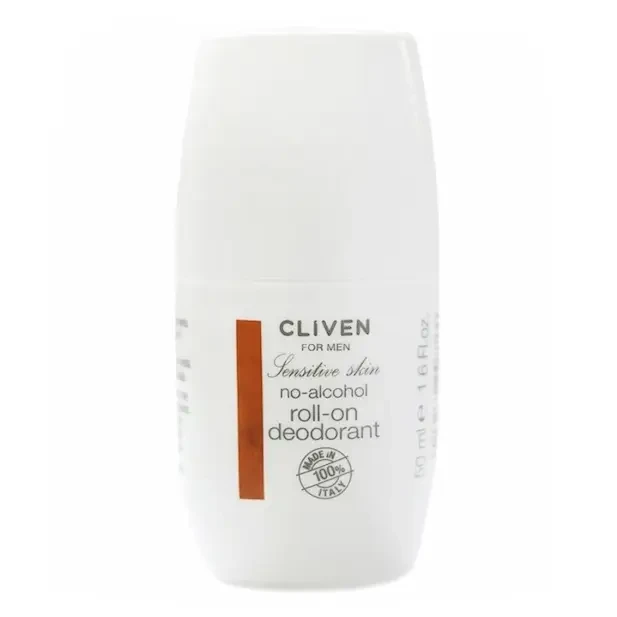 مام رولی مردانه کلیون Cliven مدل Sensitive Skin حجم 50 میل اصل و اورجینال