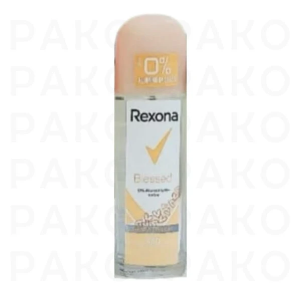 مام رکسونا اسپری مدل blessed بدون آلمینیوم 24 ساعته حجم 75 میل rexona