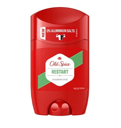 مام صابونی اولد اسپایس Old Spice مدل Restart حجم 50 میل اصل و اورجینال