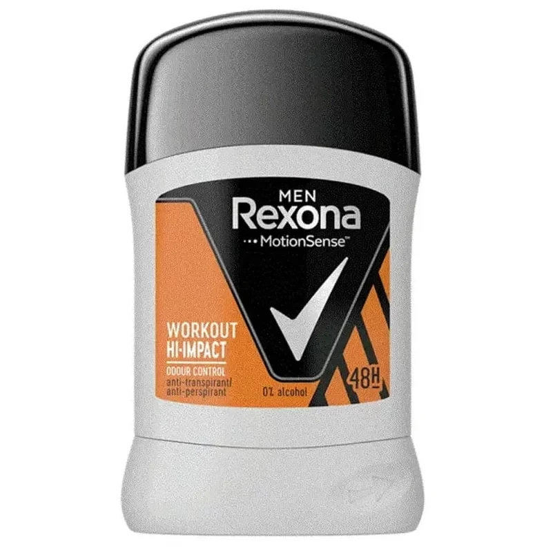 مام صابونی رکسونا Rexona مردانه مدل Work Out Hi Impact حجم 40 میل اصل و اورجینال