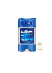 مام ضد تعریق مردانه ژله ای کول ویو ژیلت اصل GILLETTE ANTIPERSPIRANT GEL COOL WAVE 70ML