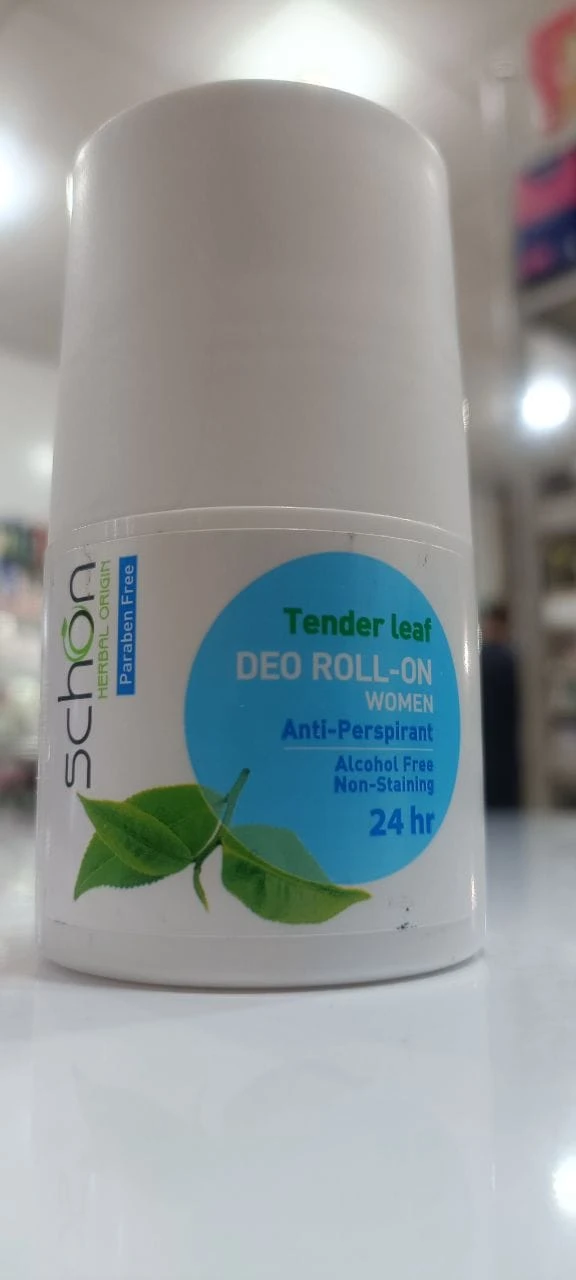 مام ضدتعریق زنانه شون مدل Tender Leaf | Schon Tender Leaf Women Deodorant Roll‑On